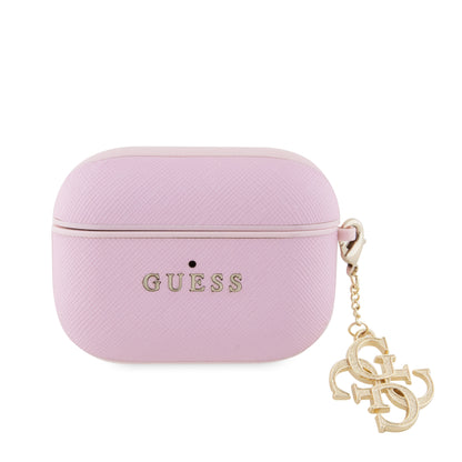 Case Guess Safiano Airpods 3 Rosa | Funda Premium de Lujo