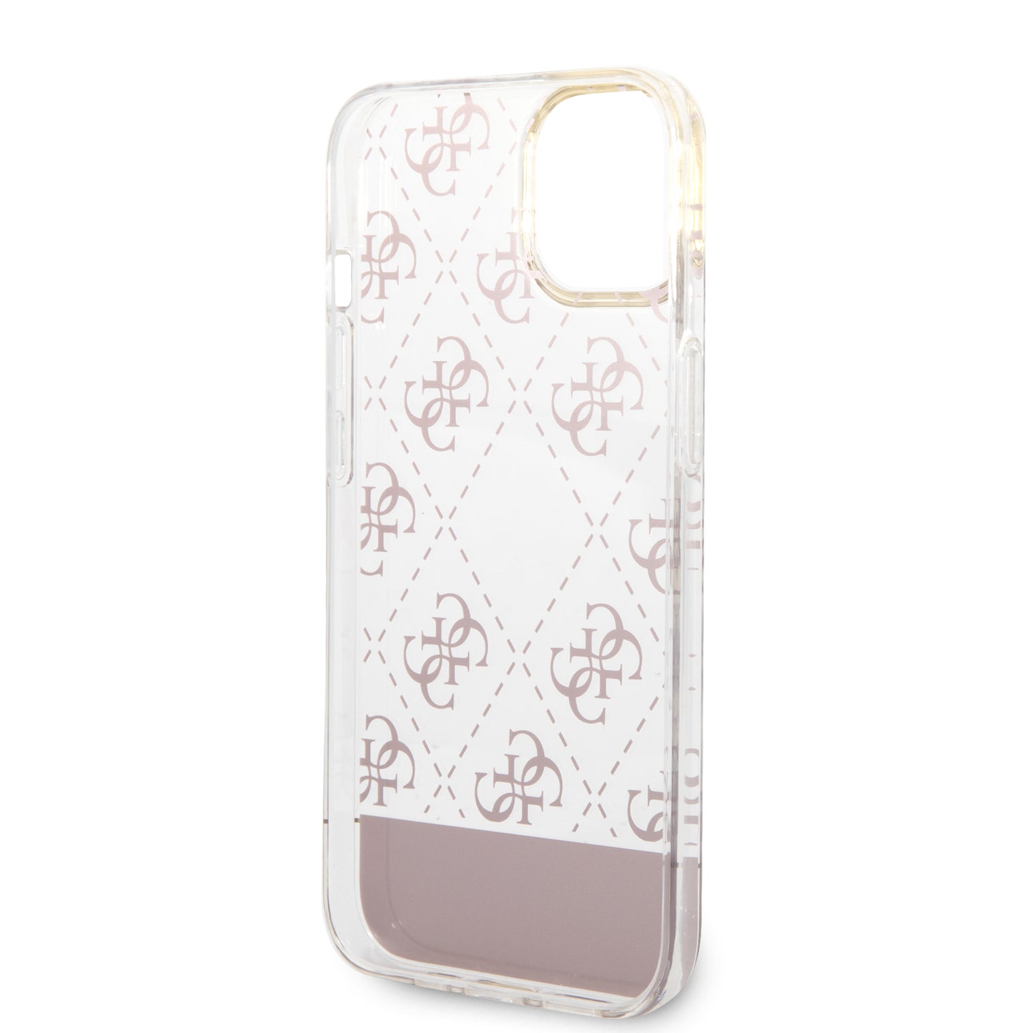 Funda Guess con Logo 4G Impreso para iPhone 14 Plus - Rosa | Case Original de Lujo