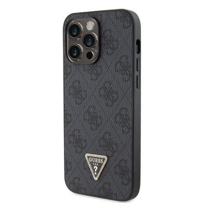 Case Guess 4G Logo Clásico para iPhone 14 Pro Negro - Protección y Estilo Premium