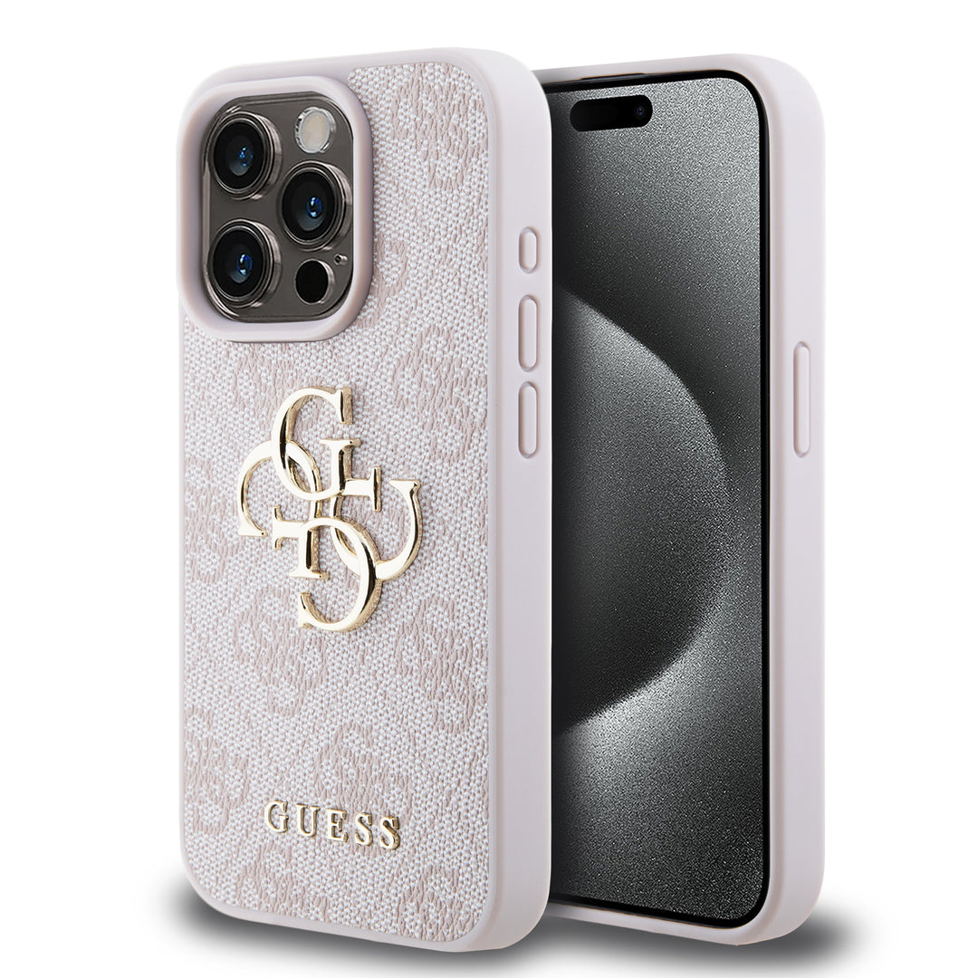 Funda Guess 4G Rosa para iPhone 15 Pro