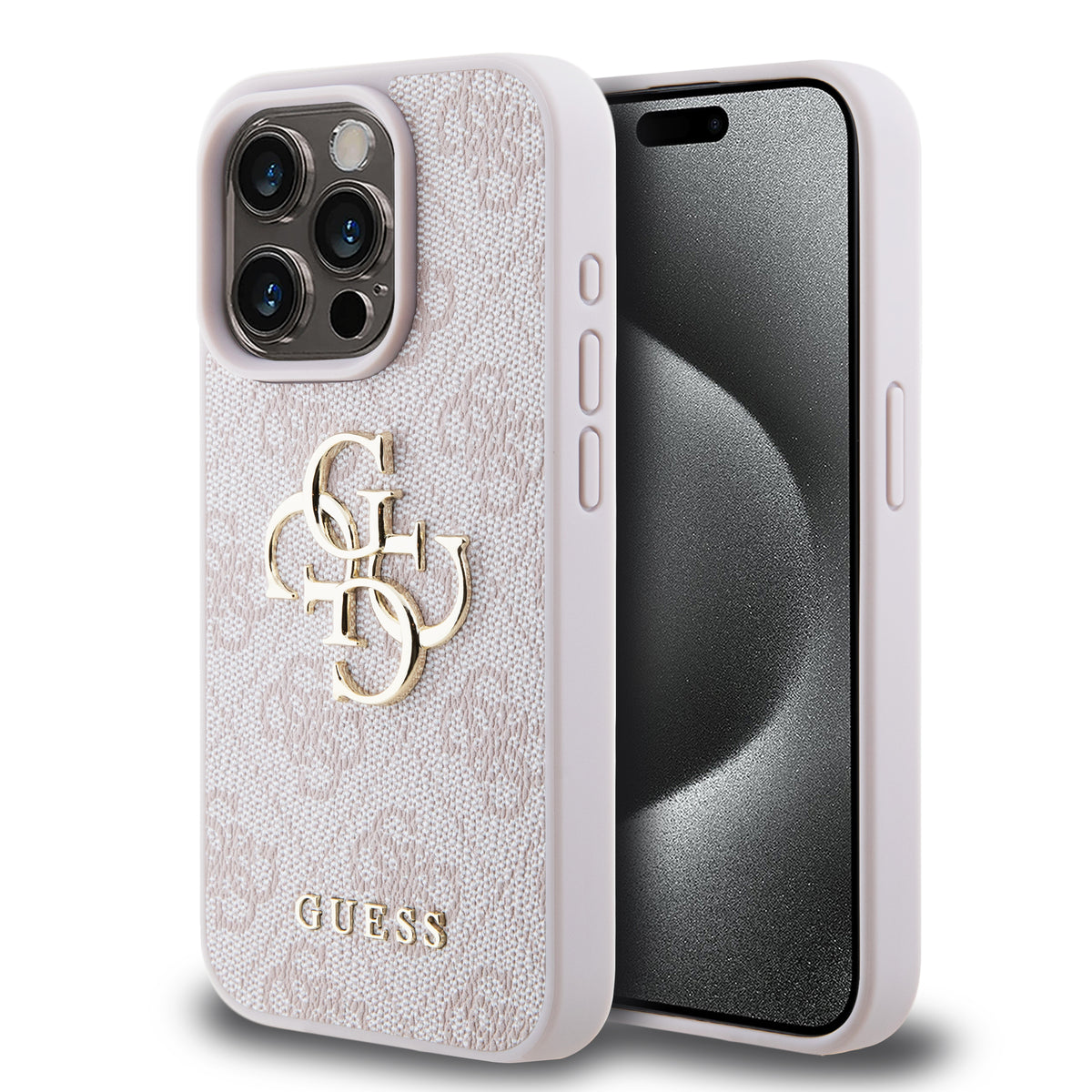 Funda Guess 4G Rosa para iPhone 15 Pro