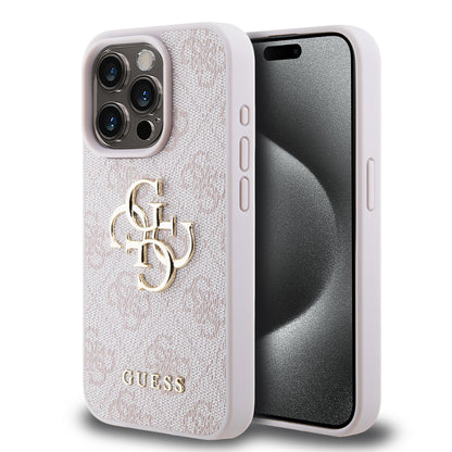 Funda Guess 4G Rosa para iPhone 15 Pro