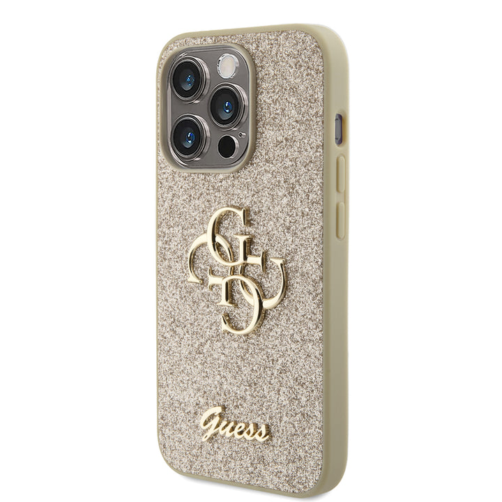 Funda Guess de Brillos y Logo 4G iPhone 15 Pro