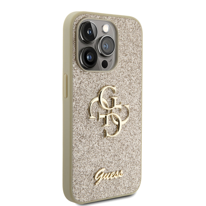Funda Guess de Brillos y Logo 4G iPhone 15 Pro