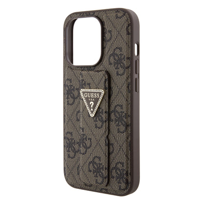 Case Guess 4G Logo Clásico con Stand para iPhone 15 Pro - Estilo y Funcionalidad