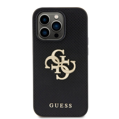 Case Guess Perforado con Logo 4G iPhone 15 Pro