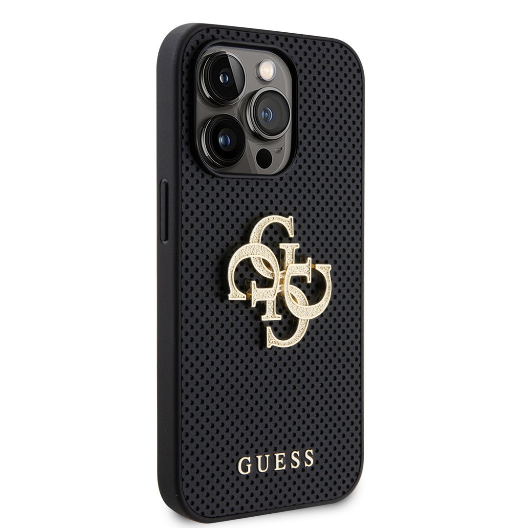 Funda Guess Perforado con Logo 4G iPhone 15 Pro