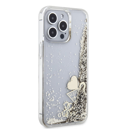 Case Guess Brillos Dorado iPhone 15 Pro Max - Glamour y Protección