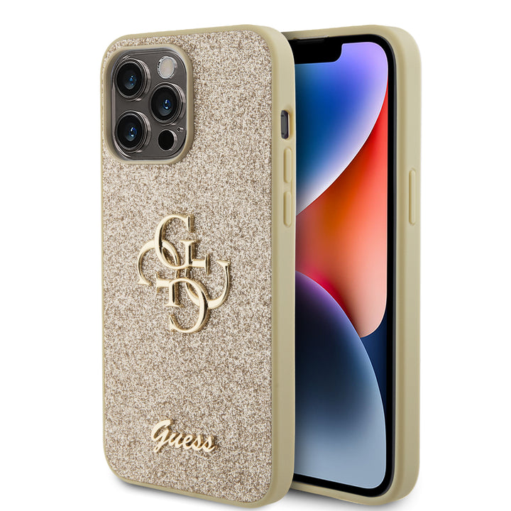 Funda Guess Brillos con Logo 4G iPhone 15 Pro Max