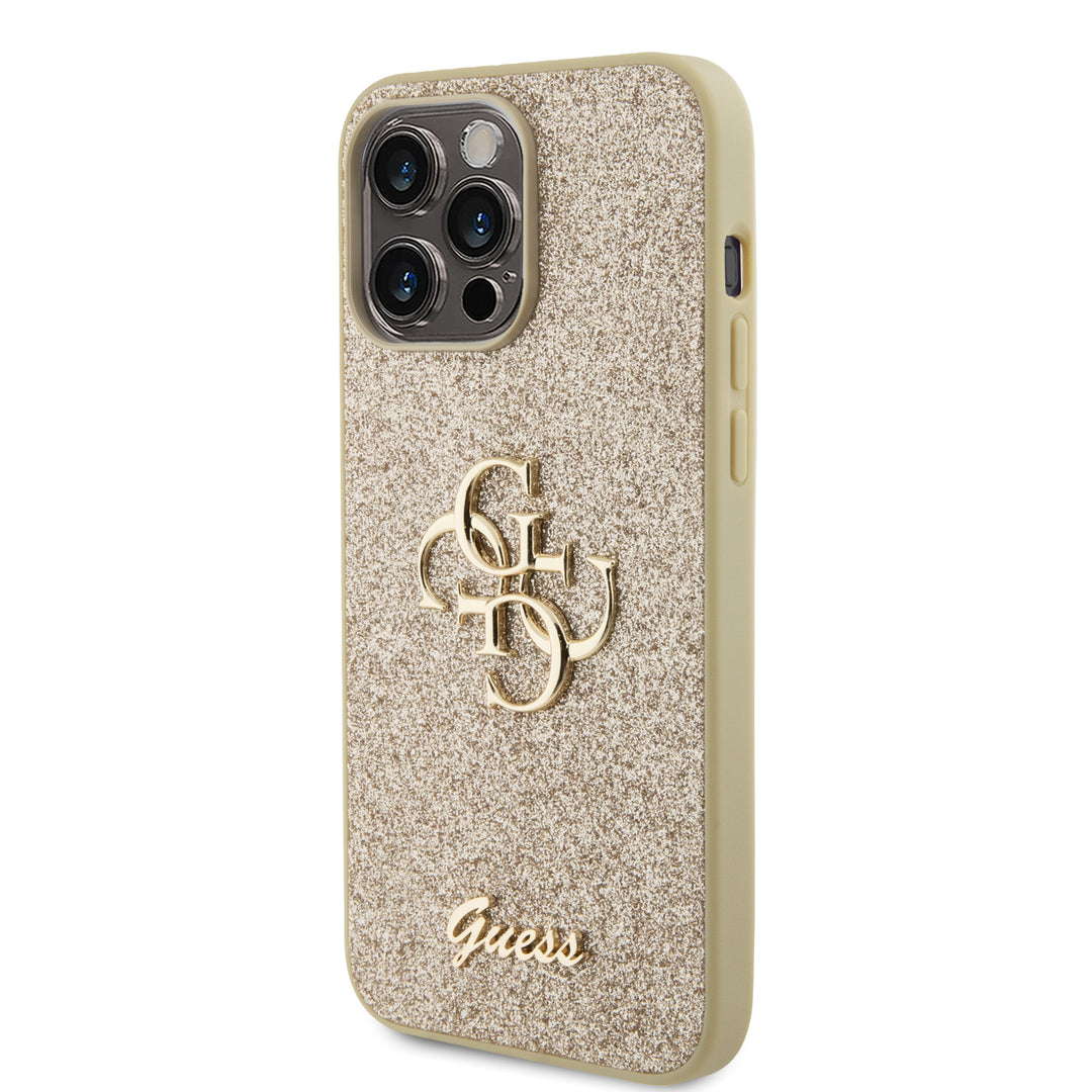 Funda Guess Brillos con Logo 4G iPhone 15 Pro Max