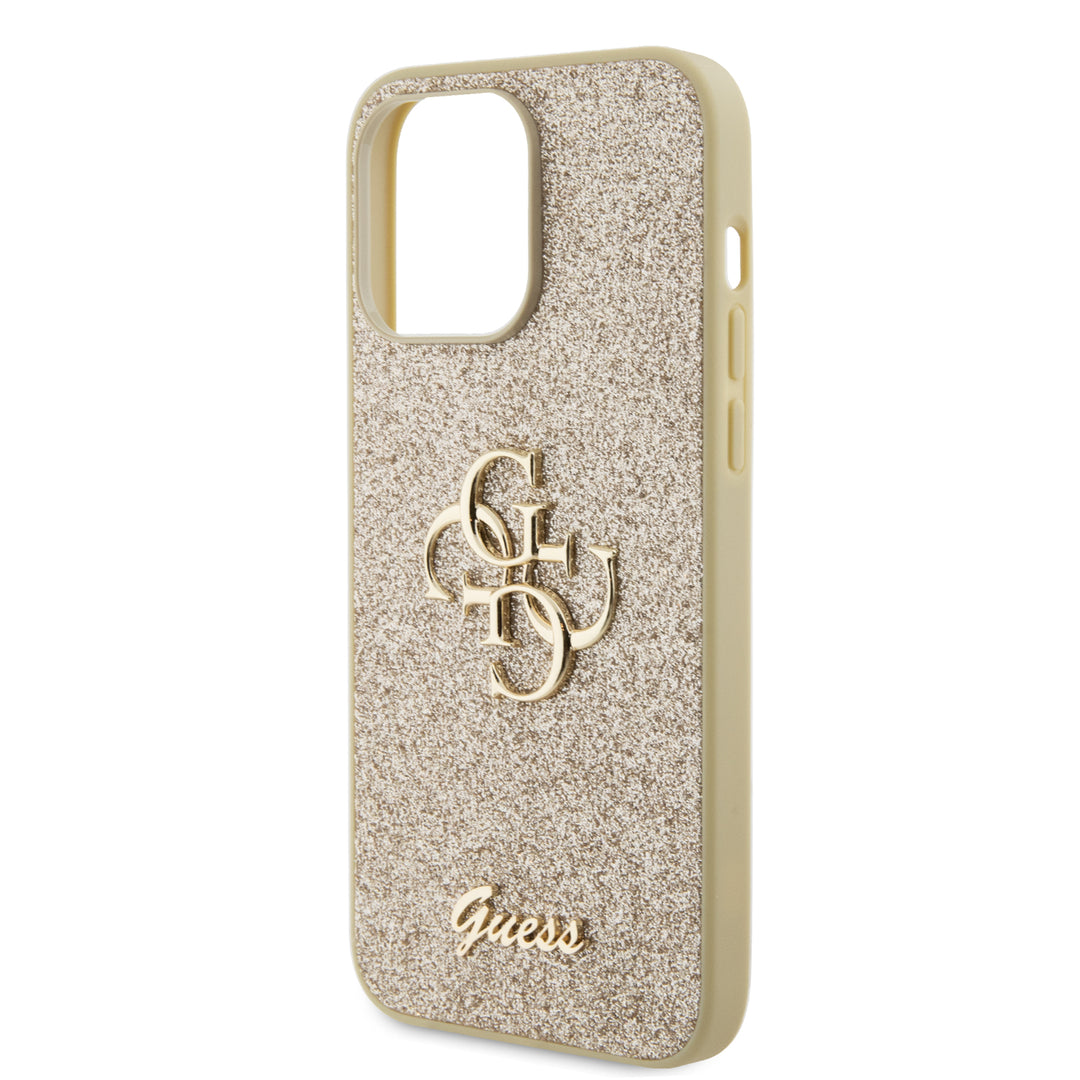 Funda Guess Brillos con Logo 4G iPhone 15 Pro Max