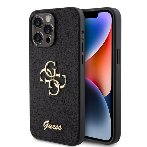Case Guess Brillos con Logo 4G iPhone 15 Pro Max