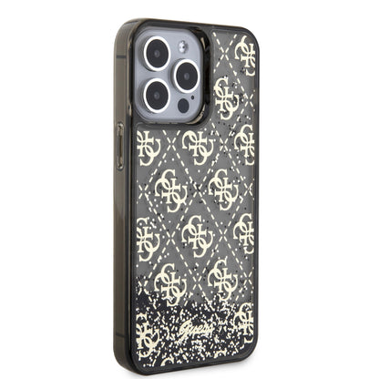 Funda Guess 4G Brillantina para iPhone 15 Pro Max – Negra | Case Original y Premium