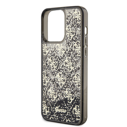 Funda Guess 4G Brillantina para iPhone 15 Pro Max – Negra | Case Original y Premium
