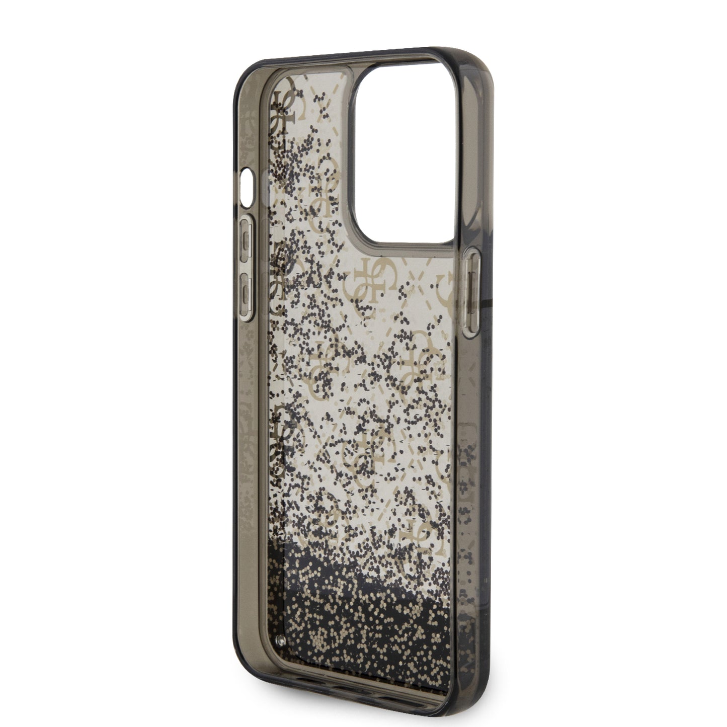 Funda Guess 4G Brillantina para iPhone 15 Pro Max – Negra | Case Original y Premium