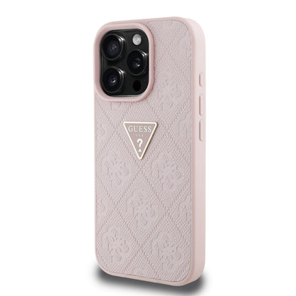 Case Guess 45 Triángulo iPhone 16 Pro Rosa | Estilo y Protección Exclusiva