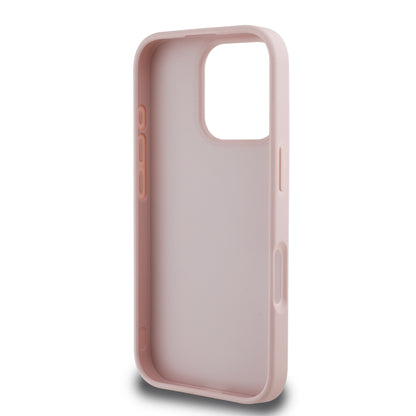 Case Guess 45 Triángulo iPhone 16 Pro Rosa | Estilo y Protección Exclusiva