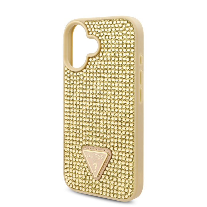 Funda Guess Original iPhone 16 Pedreria Triangulo