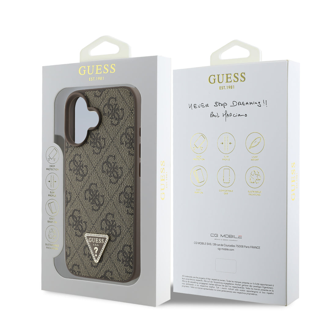 Funda Guess Original iPhone 16 4G MagSafe Cafe