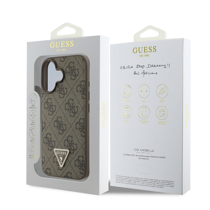 Funda Guess Original iPhone 16 4G MagSafe Cafe