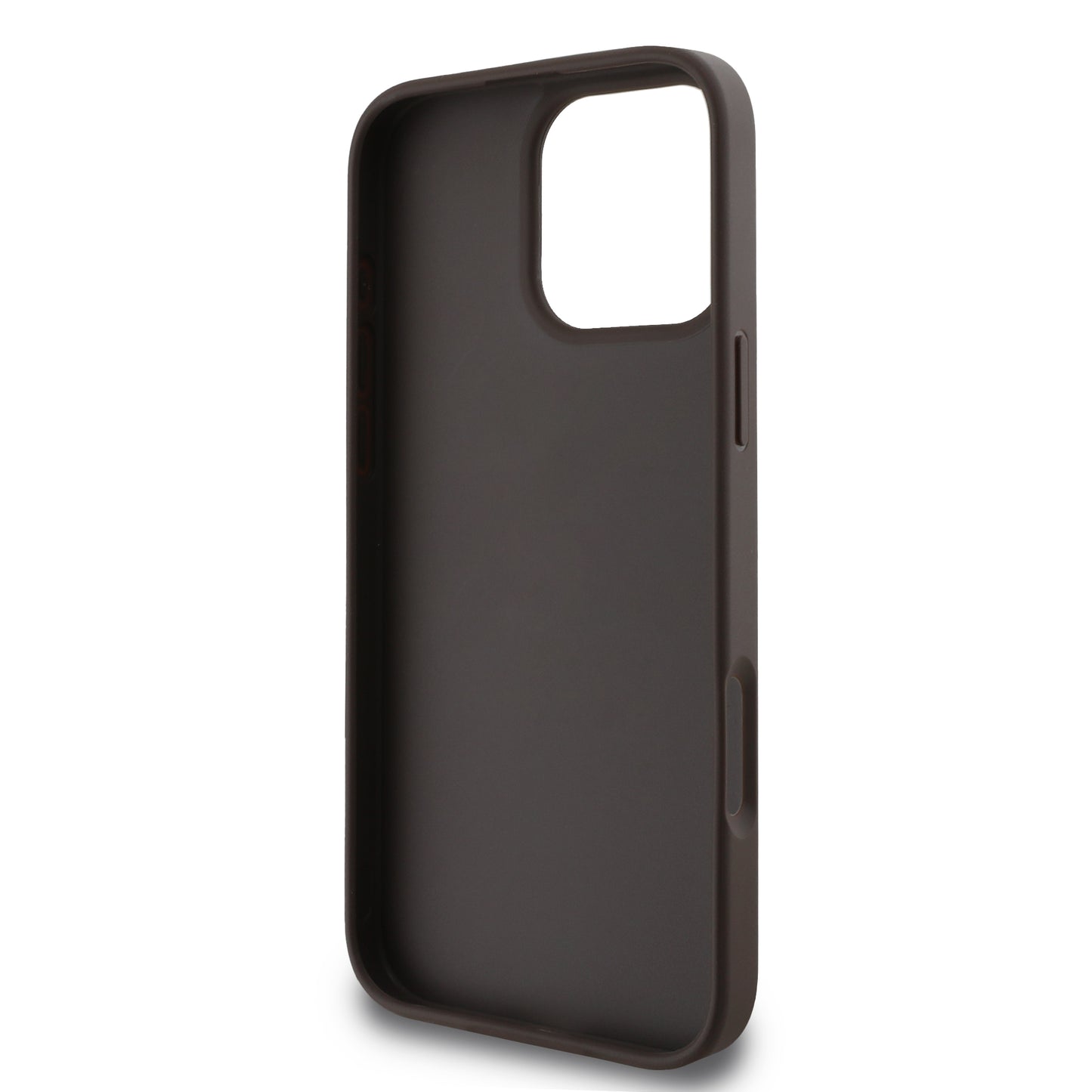 Funda Guess 4G Logo Café para iPhone 16 Pro Max | Diseño Elegante
