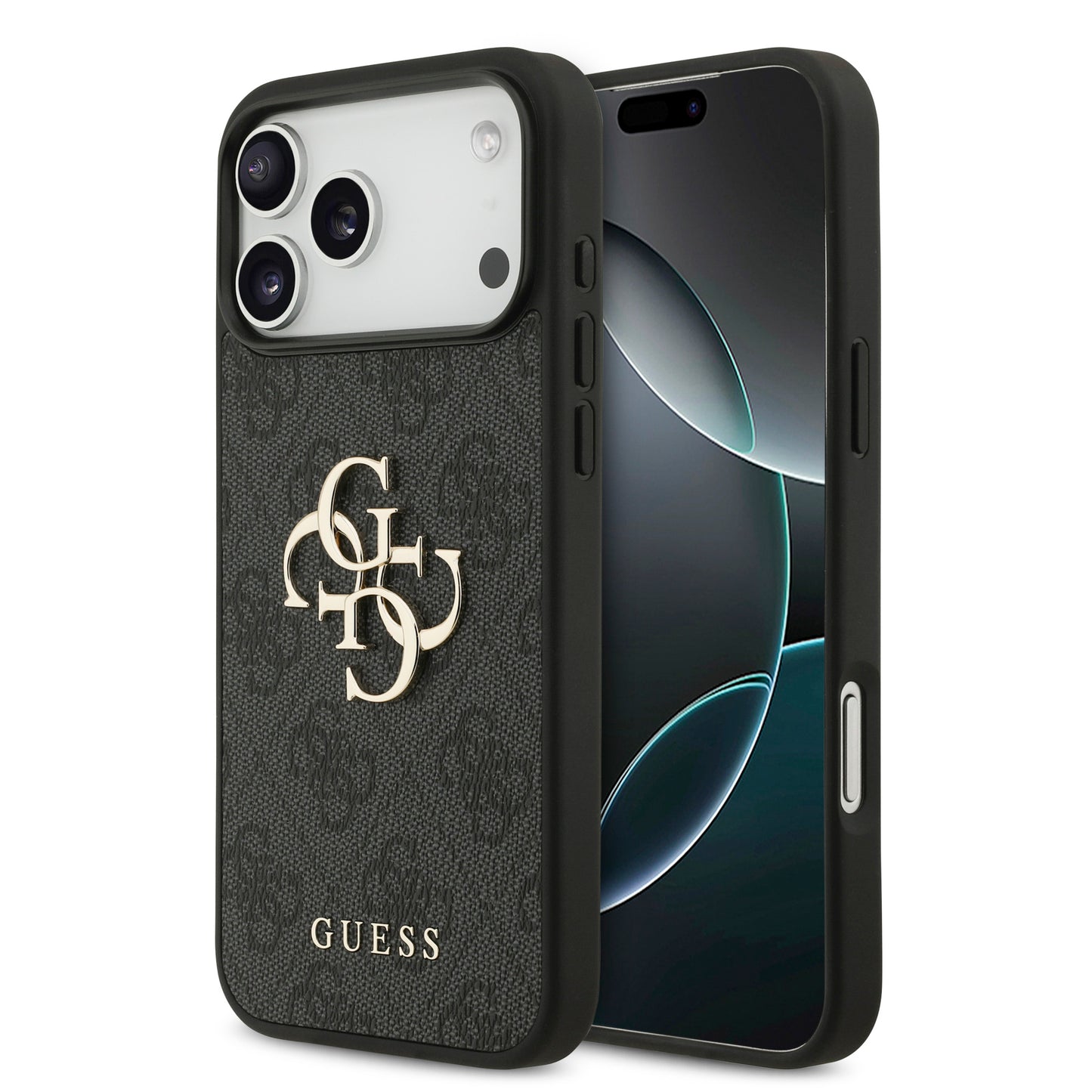 Funda Guess 4G Logo para iPhone 17 Pro Max - Color Negro | Case Original