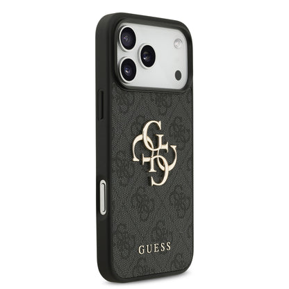 Funda Guess 4G Logo para iPhone 17 Pro Max - Color Negro | Case Original