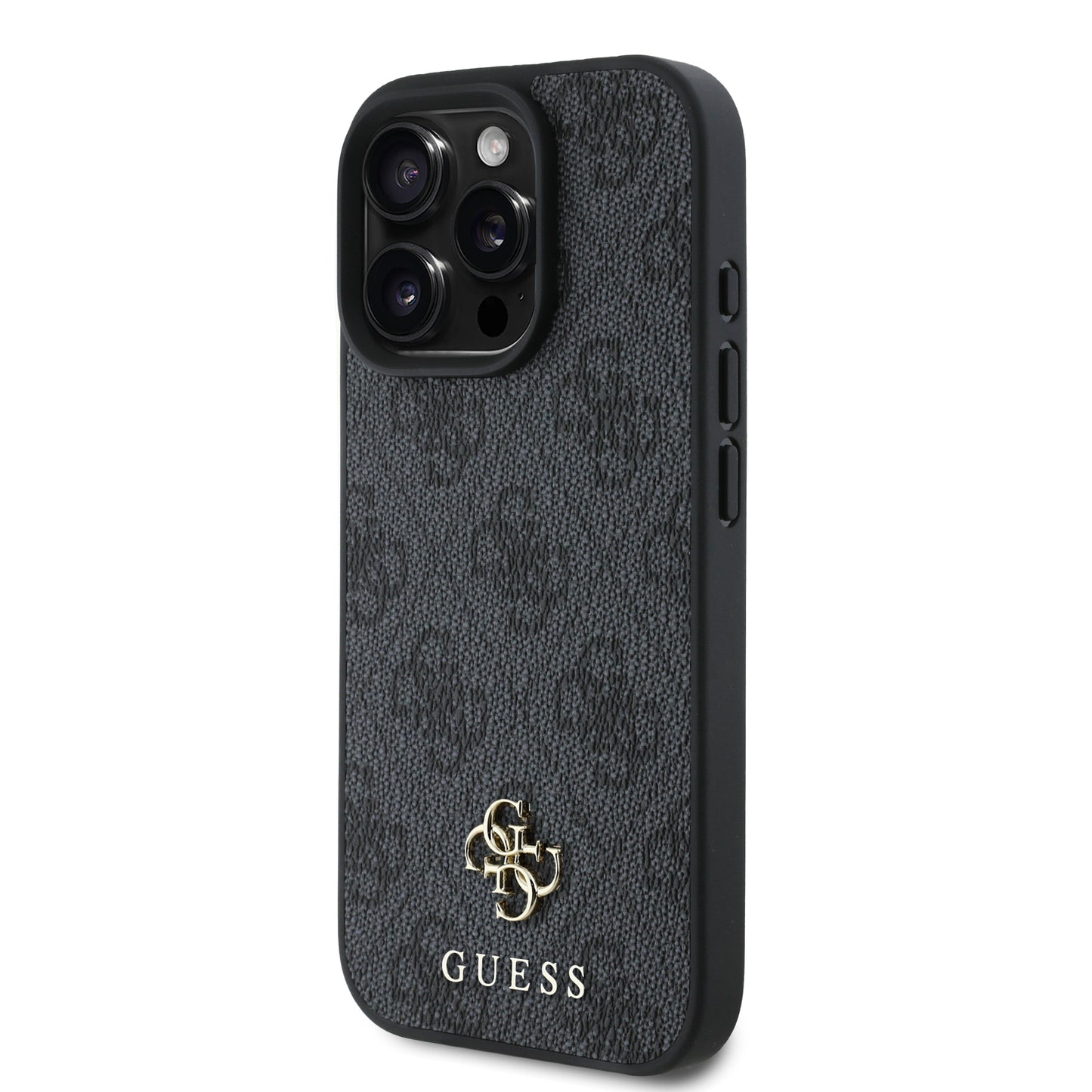 Funda Guess 4G Logo para iPhone 16 Pro - Color Negro | Elegancia y Protección Premium