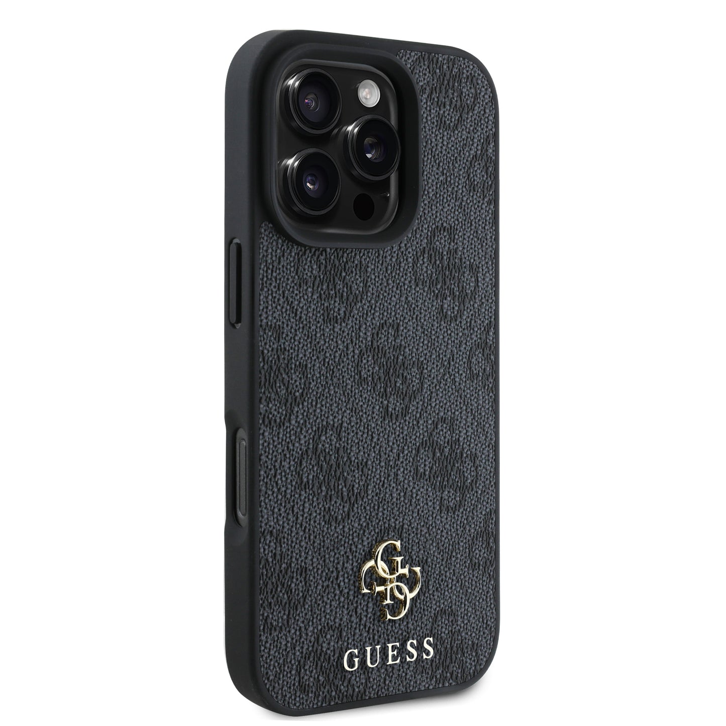 Funda Guess 4G Logo para iPhone 16 Pro - Color Negro | Elegancia y Protección Premium