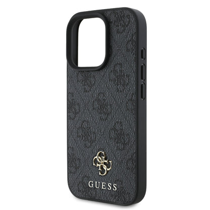 Funda Guess 4G Logo para iPhone 16 Pro - Color Negro | Elegancia y Protección Premium
