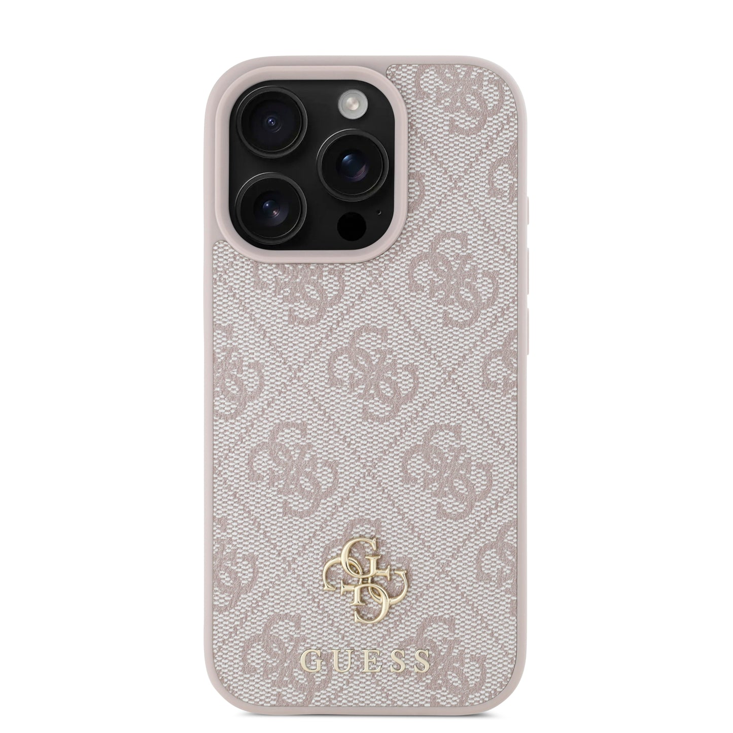 Funda Guess 4G Logo para iPhone 16 Pro – Rosa | Case Original y Elegante