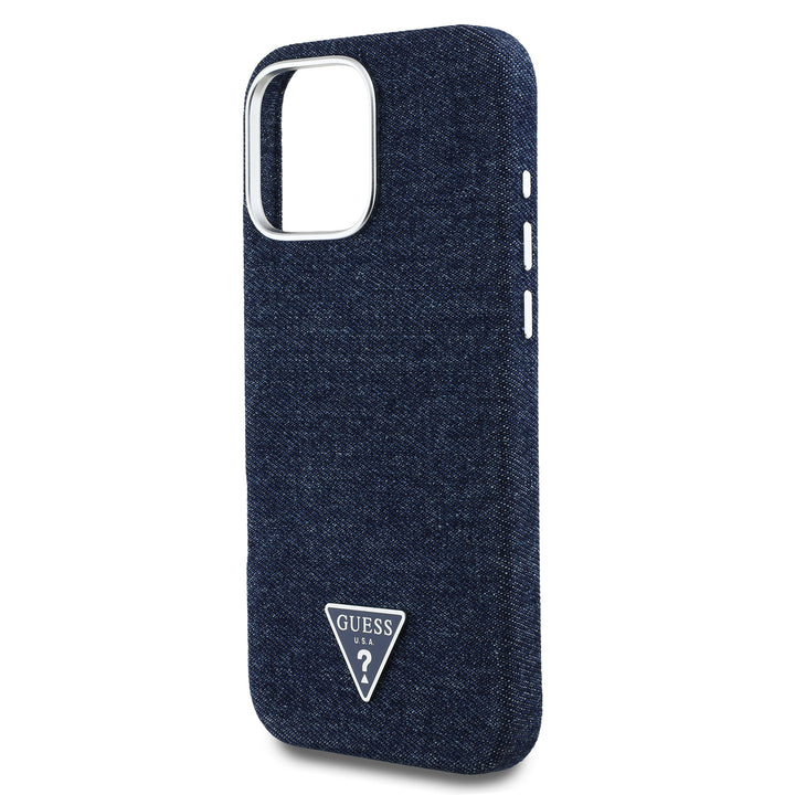 Funda Guess Original iPhone 16 Pro Mezclilla Azul