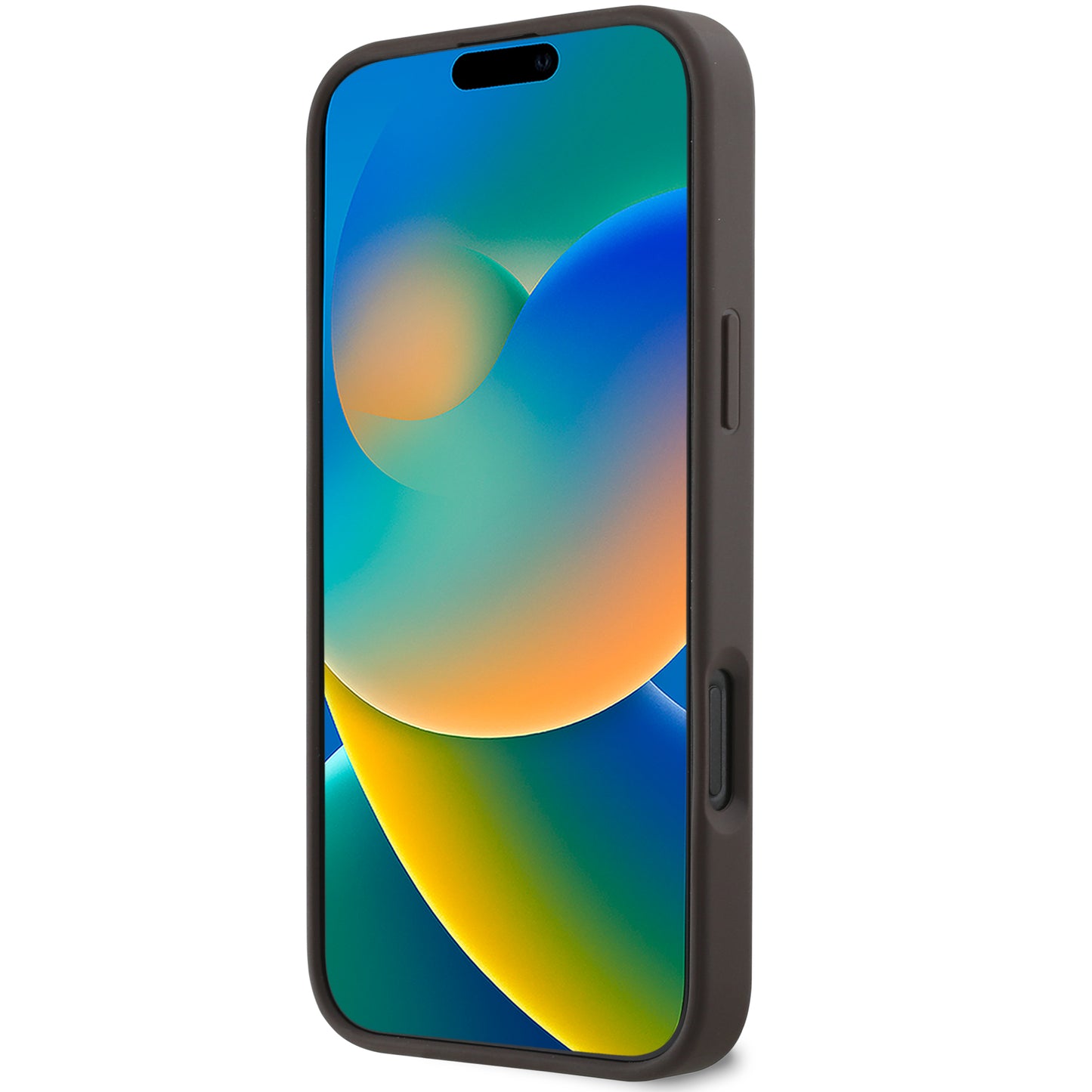 Case Guess 4G Logo 4G para iPhone 16 Pro Max - Diseño Exclusivo Café