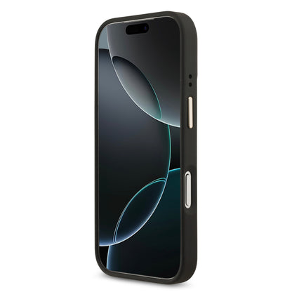 [PRE-VENTA] Funda Guess para iPhone 17 Pro – Diseño 4G Leather Metal Hardware