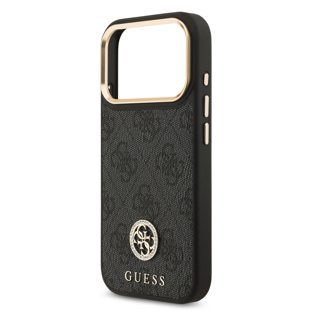 Funda Guess Original iPhone 17/18 Pro 4G Leather Metal