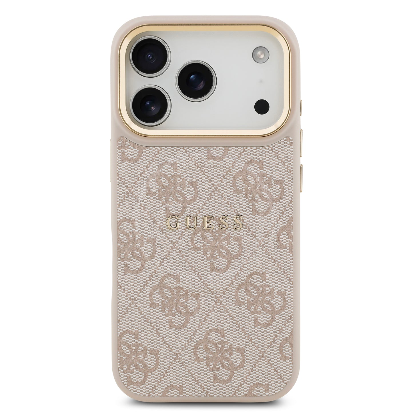 Funda Guess MagSafe Rosa con Estampado 4G para iPhone 17 Pro | Case Original de Lujo
