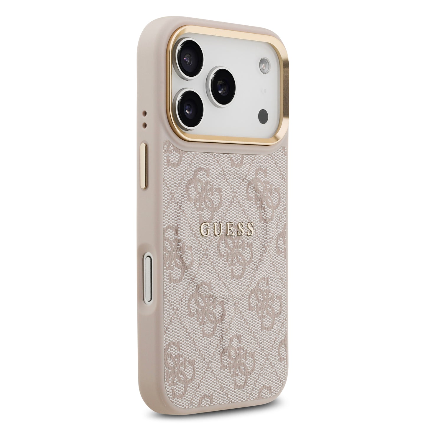 Funda Guess MagSafe Rosa con Estampado 4G para iPhone 17 Pro | Case Original de Lujo
