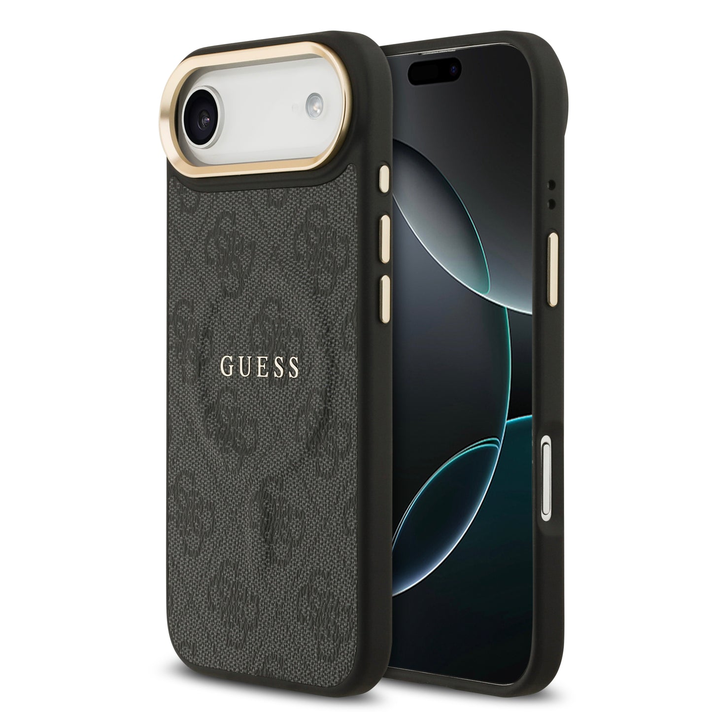 Funda Guess MagSafe Negra con Estampado 4G para iPhone 17 Air - Case Original de Lujo