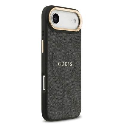 Funda Guess MagSafe Negra con Estampado 4G para iPhone 17 Air - Case Original de Lujo