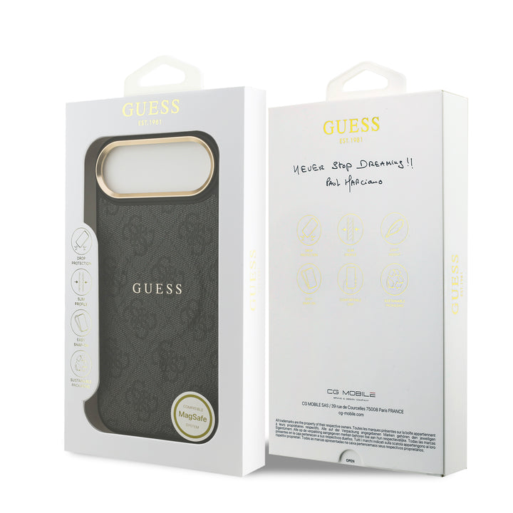 Funda Guess Original iPhone 17 Air MagSafe 4G Negra