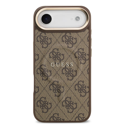 Funda Guess MagSafe Café con Estampado 4G para iPhone 17 Air - Case Original de Lujo