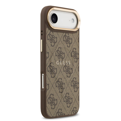 Funda Guess MagSafe Café con Estampado 4G para iPhone 17 Air - Case Original de Lujo