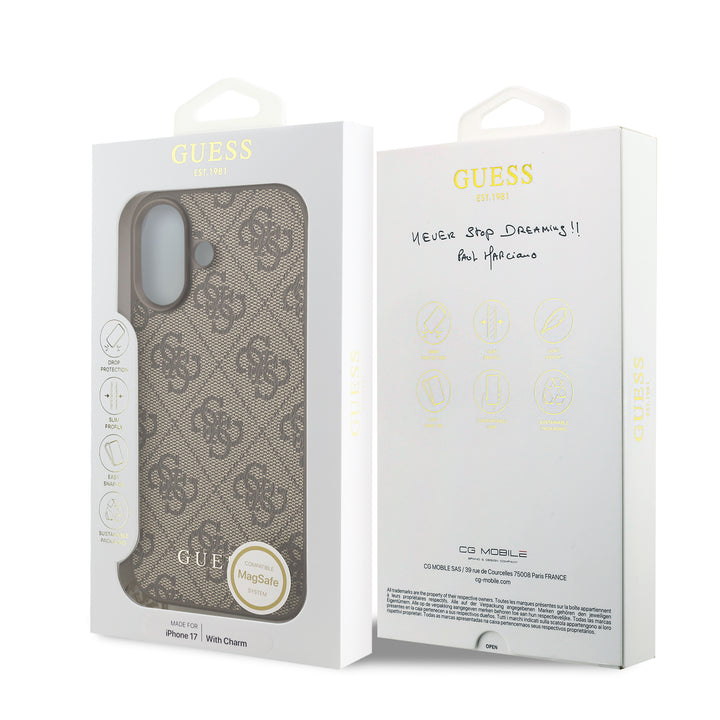 Funda Guess Original iPhone 17 4G Dije Metálico