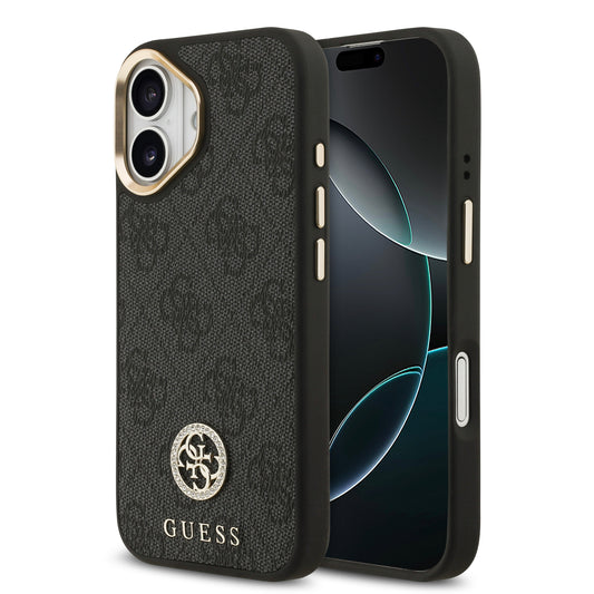 [PRE-VENTA] Funda Guess para iPhone 17 – Diseño 4G Leather Metal Hardware