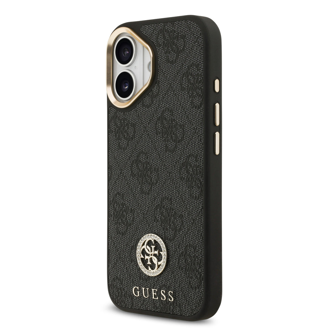 Funda Guess Original iPhone 17 4G Leather Metal