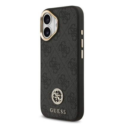 [PRE-VENTA] Funda Guess para iPhone 17 – Diseño 4G Leather Metal Hardware