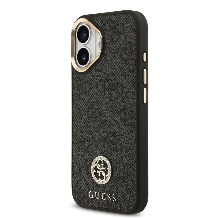 Funda Guess Original iPhone 17 4G Leather Metal