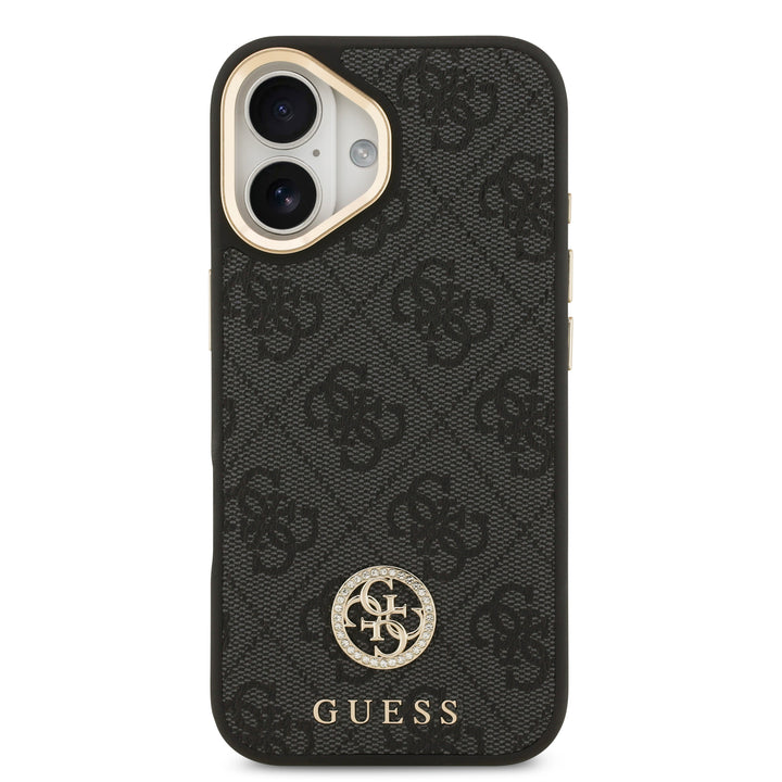 Funda Guess Original iPhone 17 4G Leather Metal