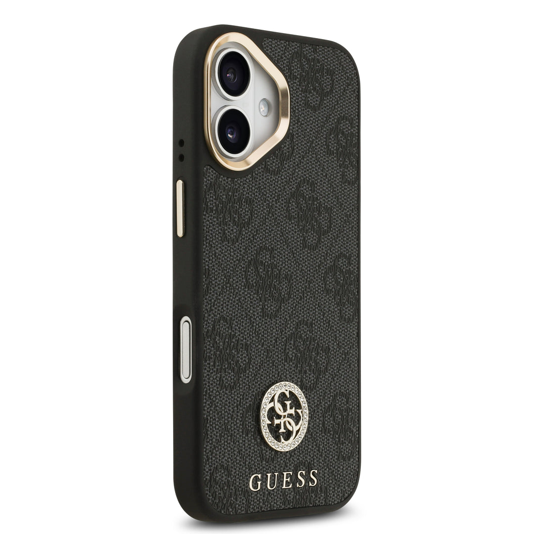 Funda Guess Original iPhone 17 4G Leather Metal