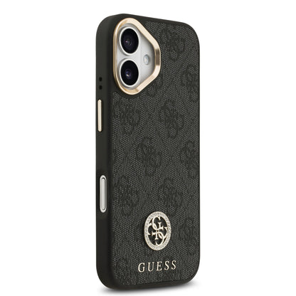 [PRE-VENTA] Funda Guess para iPhone 17 – Diseño 4G Leather Metal Hardware